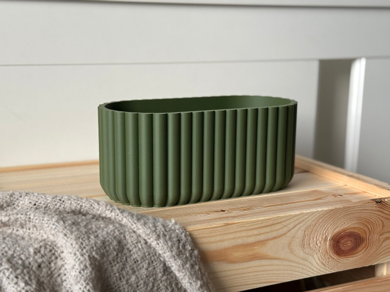 Obdélníkový květináč pro pokojové rostliny Forest Column