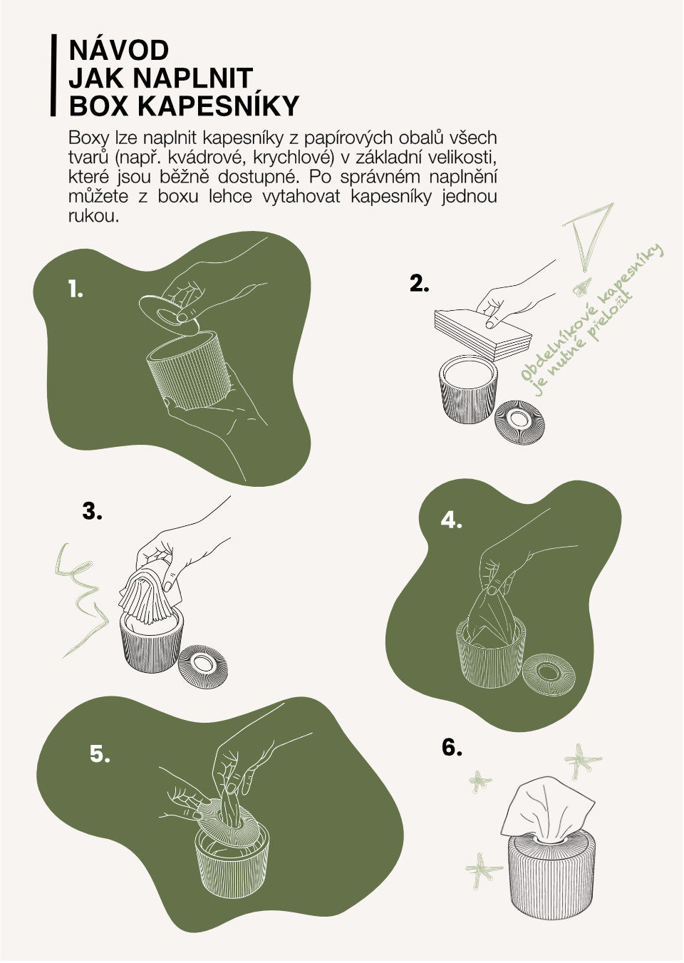 La Sombra square tissue box